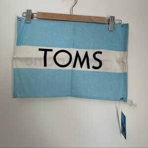 NWT Tom’s Shoe Bag/Flag